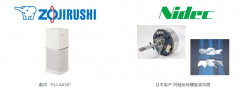 日本电产（尼得科/Nidec）参与共同研发的装有同