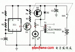 肌肉生物刺激电路