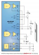 MAX1329与血糖仪连接电路图