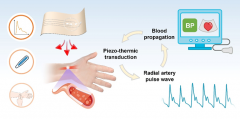 基于可穿戴连续血压监测的柔性多模态脉搏传感