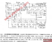 人体生理刺激反应时间测试电路
