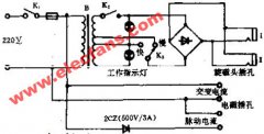 ECS-2型电磁旋转磁疗机电路原理图
