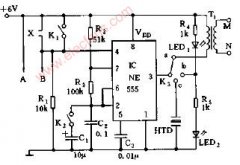 残疾人三用电子器电路图