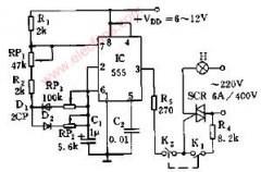 治疗弱视的后象疗法控制电路图