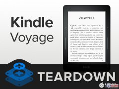 iFixit拆解：亚马逊Kindle Voyage易修复