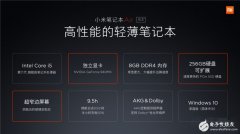 小米笔记本Air配置怎么样？性能强悍价格平民