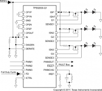 TPS92830-Q1LED驱动器汽车照明的明智之选