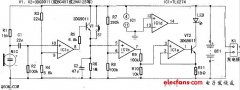声控延时LED灯控制电路原路图