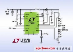 Linear推出一款60V的DC/DC控制器LT3761