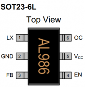 FP6291的参数应用：3-5V升压5V9V12V