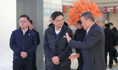 拱墅区委书记李志龙带队走访利尔达科技集团