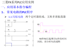 <b>三菱fx系列plc应用实例 常见电路的PLC程序</b>