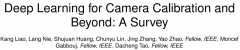 ​综述导读：深度学习驱动下的相机标定技术