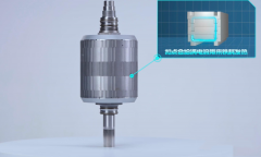 特斯拉3D6电机转子轴内部原理拆解