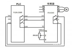 变频器控制启动、停止、正/反转电路图详细解读