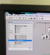 上电后PLC显示stop处理步骤