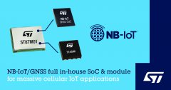 意法半导体发布超紧凑、低功耗、带GNSS定位功能