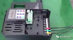 变频器主电路的接线流程 变频器的控制电路