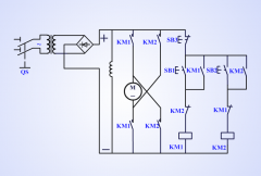 直流电机的正反转控制电路图解