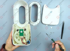 一款USB充电的便携式无叶风扇拆解全程