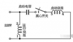 电机控制中三相电机改为单相电机的原理和方法
