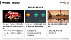 MediaTek展示天玑旗舰技术，先进科技引领移动平台