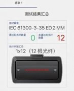 光纤链路的端面测试问题