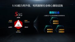 <b>5.5G打造万兆体验，使能千亿联接</b>