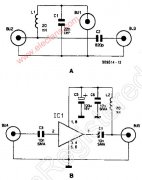 宽带天线前置放大器