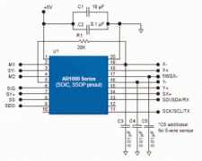 <b>AR1000应用电路(Touch Controller)</b>