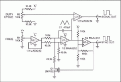 简单的脉冲发生器具有低组件数-Simple Pulse Ge