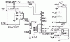来电显示信号解码模块电路原理