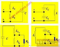 <b>回路抽头的阻抗变换</b>