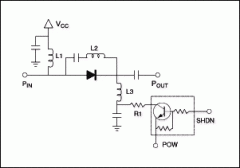 用于CDMA蜂窝频段、具有PIN二极管开关的MAX2266功