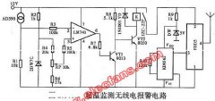 超温监测无线电报警电路图