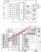 无线电遥控电风扇电路图