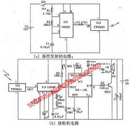 无线电遥控门铃电路图