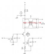 结型场效应管混频器射频电路(JFET mixer RF ci