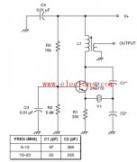 巴特勒振荡器射频电路图(Butler oscillator