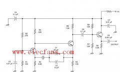 巴特勒振荡器缓冲射频电路图(Buffered Butler