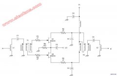 双结型场效应管混频器电路图（Dual JFET mixer