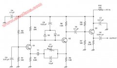改进型巴特勒振荡器射频电路图(Improved Butler