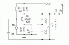 一款简易调频话筒