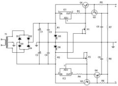 对称稳压电源电路图讲解