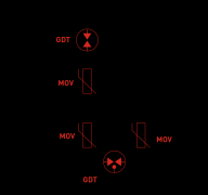 GDT与MOV的搭配，为电源提供抗雷击浪涌保护