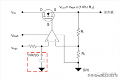 一种具有NR/SS引脚的NMOS LDO