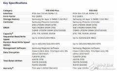 三星电子宣布推出970EVOPlus系列固态硬盘 9x层堆叠