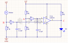 <b>电机过载保护电路</b>