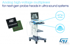 意法半导体推出64通道高压模拟开关芯片STHV64SW