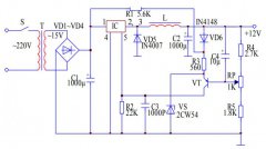 开关直流稳压电源电路图